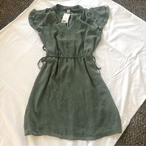 H&M green dress